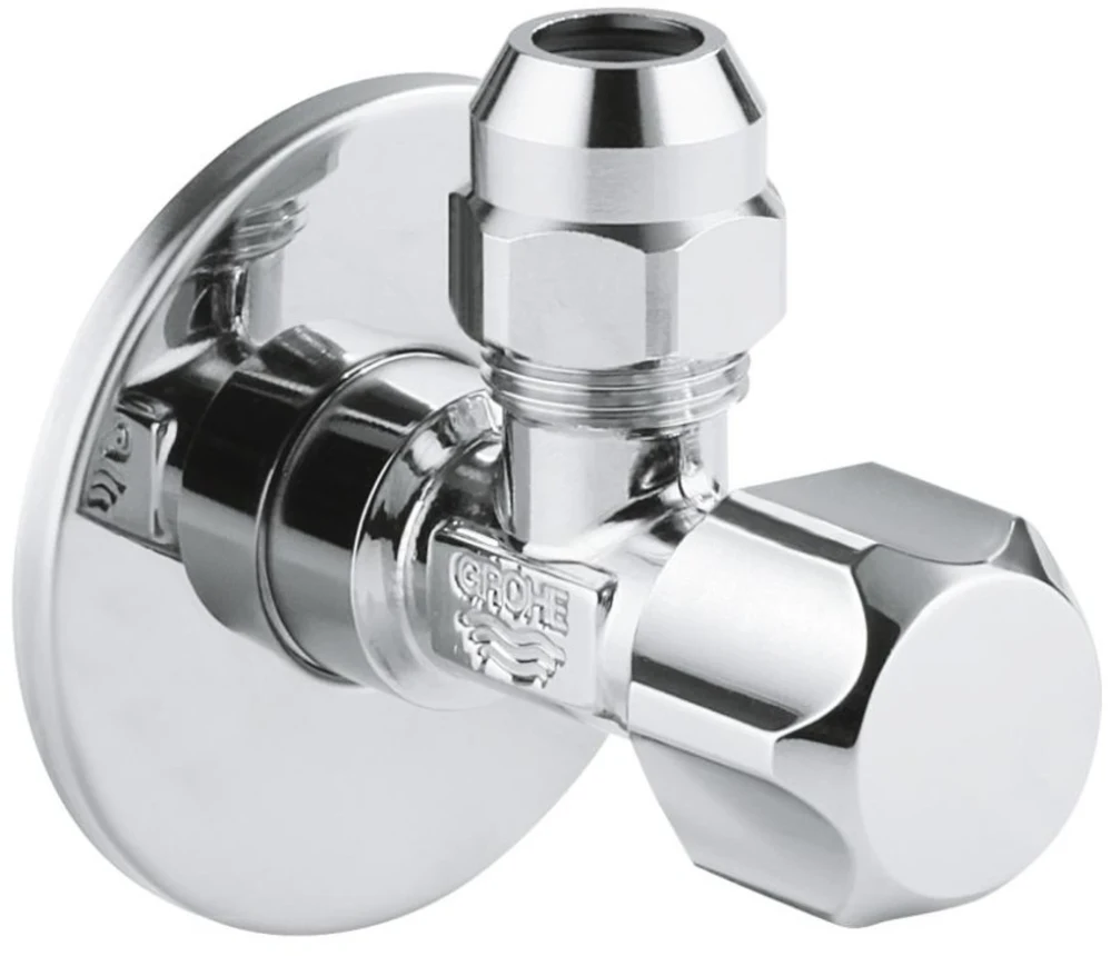 GROH ANGLE STOP VALVE 1/2 X 3/8