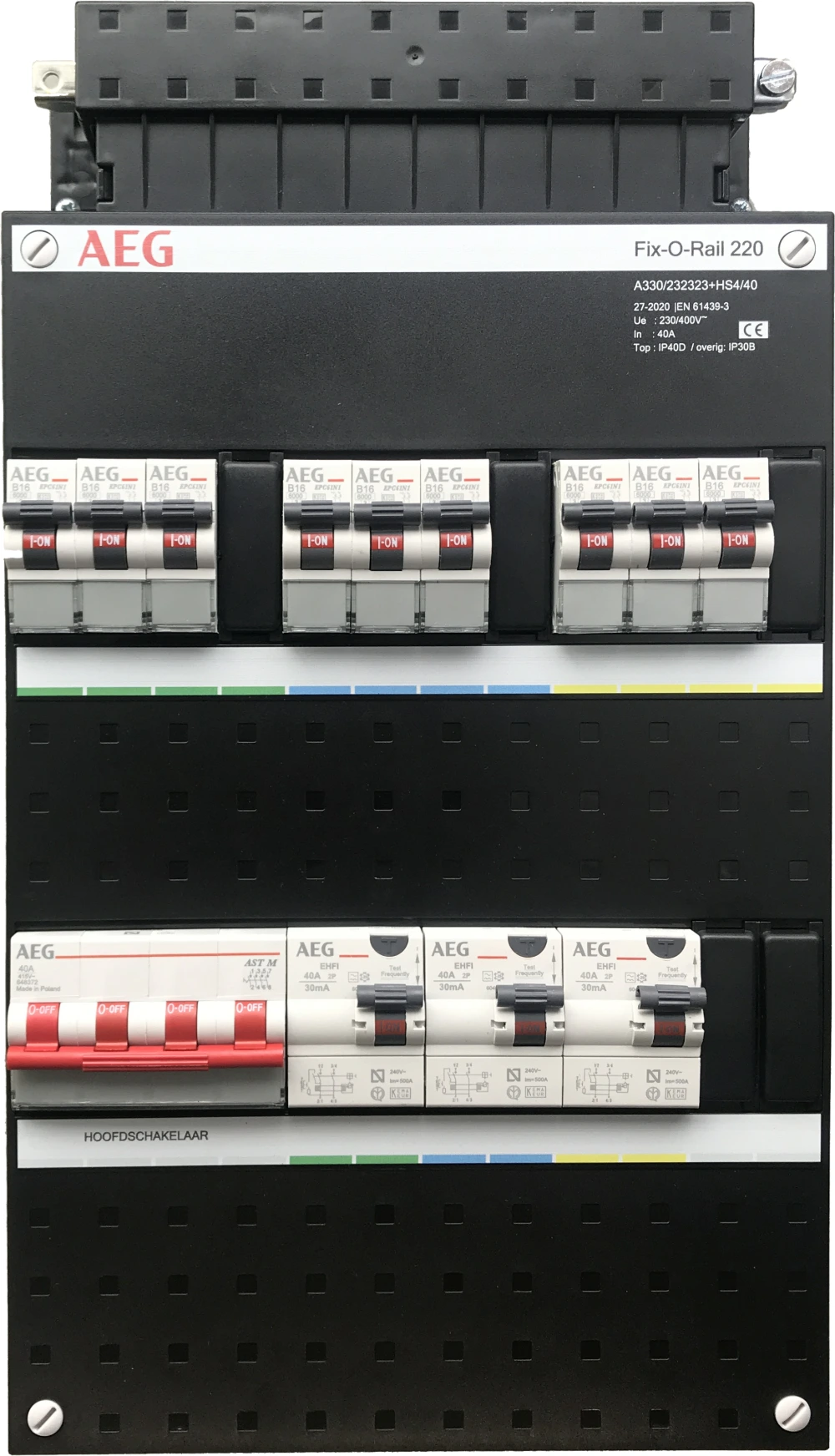 SOL AEG INSTAL. CABINET 3F 9GR 3ALS